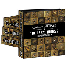 NEW Game of Thrones the Great Houses Binder with the 61 card base set, P3 plus picture