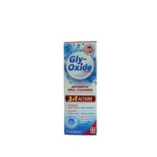 NEW *READ* Gly-Oxide Antiseptic Oral Cleanser Liquid 2 oz LARGE BOTTLE Sealed picture