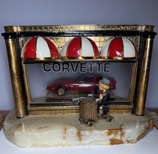 Ron Lee Figurine Sculpture If I Were A Rich Man 1988 Onyx Base Corvette Clown picture