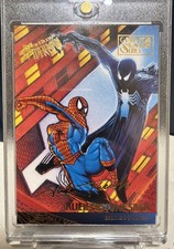 1995 Marvel Spider-Man Venom Gold Alien Limited Parallel Rare Vintage 🔥🔥🔥🔥 picture