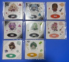 Macross Deformed Acrylic Stand 8 Piece Set Chou Jikuu Festival Brand New picture