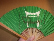 Vintage Fabulous Castaways Motel Miami Beach FL RARE Paper Hand Fan w/Food Menu picture