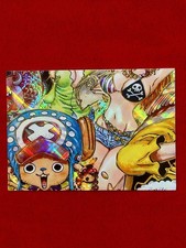 One Piece Trading Card SUPER RARE GOLD ART MANGA Tony Tony Chopper 😍🔥 picture