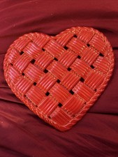 Vintage Primo Gi Heart Trivet picture