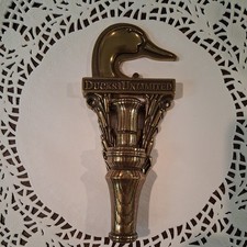Vintage Ducks Unlimited Brass Mallard Duck Call Door Knocker NEW condition  picture