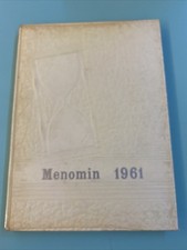 1961 Menomonie Wisconsin High School Yearbook picture