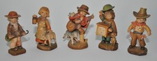 5 ANRI Juan Ferrandiz 3 Inch Figurine Assortment - Wood Carving picture