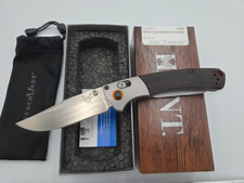 Benchmade 15085-2 3.4 inch Mini Crooked River Folding Knife LNIB picture
