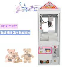 Electronic Claw Crane Mini Doll Machine Arcade Candy Grabber Toy Kids Gift DIY picture