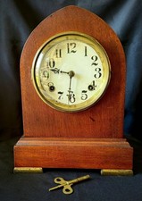 Vintage Beehive Shelf and Mantel Clock Produced by The Waterbury Clock Co. USA picture