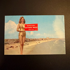 Daytona Post Card Co. Greetings from Daytona Beach FL Posted Divided Back picture