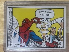 Vintage original 1966 Donruss Marvel SPIDERMAN Super Heroes #41 Card see pics  picture