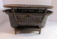 Vintage BSR Sportsman Grill Birmingham Stove Cast Iron  picture