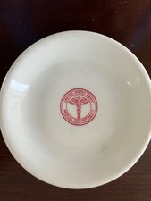 United States Army Medical Department Restaurant Ware Sterling  China BUTTER PAT picture