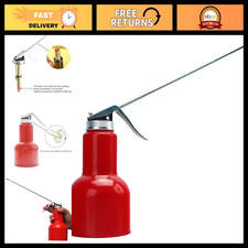High Pressure Oil Can Pump with Handle, 16 oz Metal Spout, 9.65