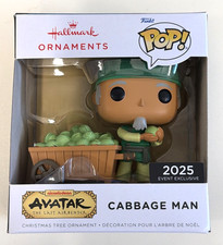 2025 NYCC HALLMARK FUNKO Pop AVATAR CABBAGE MAN Exclusive ATLA Keepsake Ornament picture