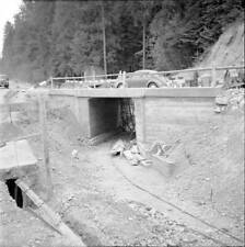 Cycle path under construction 1953 Cycle path under construction 1953 Old Photo picture