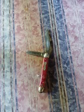 Vintage 50'-60s Colonial Providence R.I. USA 2 Blade Pocket Knife 3.25