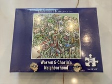 Warren Buffett & Charlie Munger Neighborhood Puzzle Berkshire Hathaway Exclusive picture