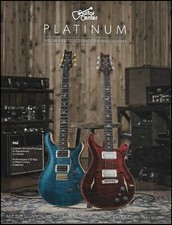 PRS Custom 22 Artist Package in Aquamarine Hollowbody II 10-Top Black Cherry ad picture