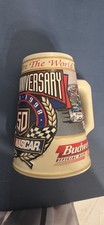 CS371 Vintage 1997 Budweiser NASCAR 50th Anniversary Stein 18033 picture