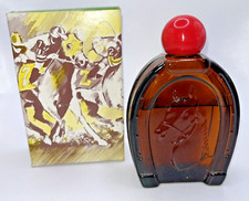 Avon Triple Crown Horseshoe Decanter Spicy After Shave in Original Box 2/3 Full picture