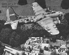 WW2 8x10 Photo B-17F Memphis Belle first US Army Air Forces bomber to O2666 picture