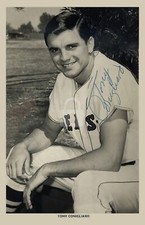 Tony Conigliaro -- Signed Vintage Photo Postcard Copy picture