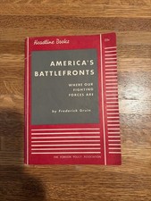 America's Battlefronts - Where are Fighting Forces are, Booklet 1944 picture