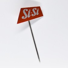 Vintage SiSi Metal Stick Pin c1970s picture