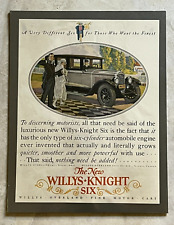 1928 Print Ad Willys-Knight Six Overland Motor Cars Made in Toledo,Ohio picture