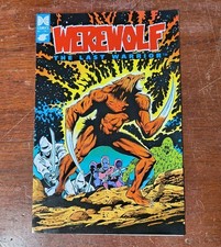 Vintage Werewolf The Last Warrior NES Fold-Out Mini Comic Promo Insert Data East picture