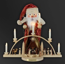 New for 2025 - Steinbach Santa Comes Around - Part 5 Nutcracker w/Arch & Candles picture