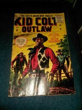 Kid Colt Outlaw #58 atlas comics 1956 John Severin cover art Western  golden age picture