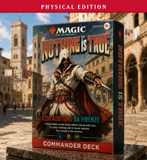 Assassin's Creed - Ezio Auditore, PRINTED 100 Card Commander Deck, MTG EDH picture