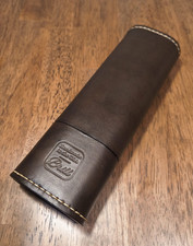 Heirloom Cigar Case | Full Grain Leather | Spanish Cedar Lined | Handcrafted USA picture