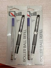 Quill roller ball black ink refill no. 9550- pack of 2 picture