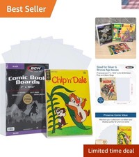 Durable 100 Pack Silver Comic Book Backing Boards 7