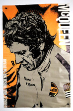 RARE Vintage 1970 Steve McQueen Sebring 12 Hour Porsche 908 2nd Overall Poster picture