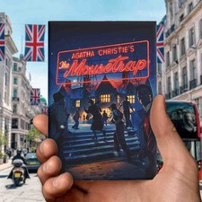 The Mousetrap - 75th Anniversary Agatha Christie Mystery Play Magnet picture