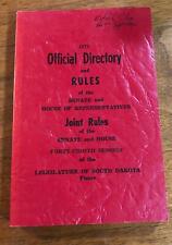 1973 Official Directory & Rules of Senate & House of Representatives Joint Rules picture