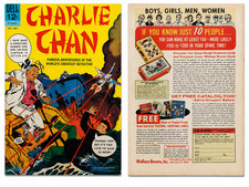 Charlie Chan #1 Dell Comic 1965 Detective Mystery VG 12¢ Frank Springer picture