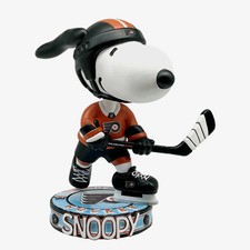 Snoopy Philadelphia Flyers Peanuts Bighead Bobblehead NHL Hockey picture