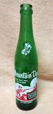 RARE MT DEW BOTTLE W 4 NAMES ON IT OLLIE MAE INEZ VIRA ANNE MOUNTAIN DEW picture