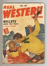 Real Western Pulp Dec 1949 Vol. 15 #4 GD- 1.8 Low Grade picture