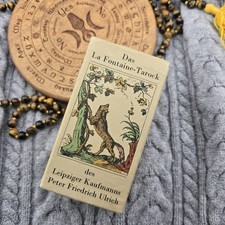 Das La Fontaine Tarock Tarot Cards 78 Card Complete Deck Vintage 1980 picture