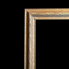 Antique Art Deco Nouveau Picture Frame Gold Gilt Wood 14x18 Vintage 1920s Ornate picture