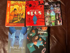 Satoshi Kon Complete English Manga Lot Opus, Dream Fossil, Seraphim + Portus Set picture
