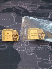  2 VTG Pins – The Friar Tuck Collector's Club Collectable PINS - GOEBEL  picture