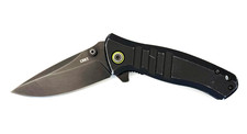 CRKT Dextro 6295 | Folding Pocket Knife | Black | D2 | Plain Edge | T.J. Schwarz picture